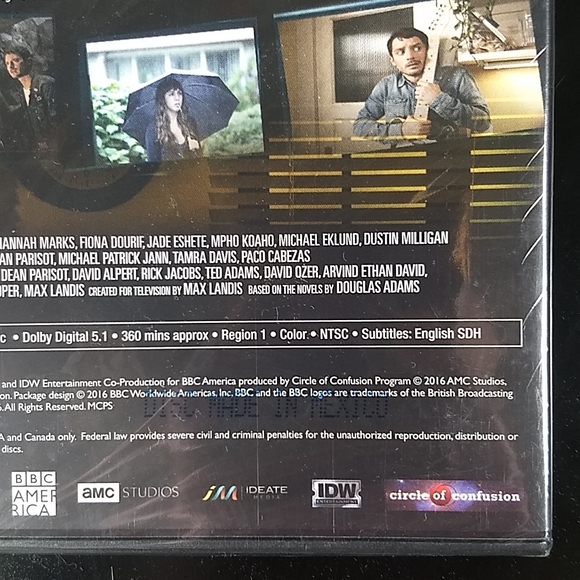 Factory Sealed Dirk Gently's Holistic Detective Agency S01 DVD BBC - Picture 6 of 8